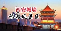 操馒头逼逼喷水视频中国陕西-西安城墙旅游风景区